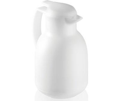 Bidon, termos, kubek termiczny LEIFHEIT Dzbanek prózniowy Bolero 1,0 L satynowy bialy 28339
